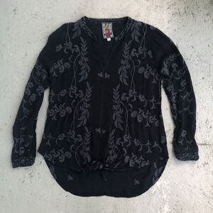 Johnny Was Embroidered blouse
